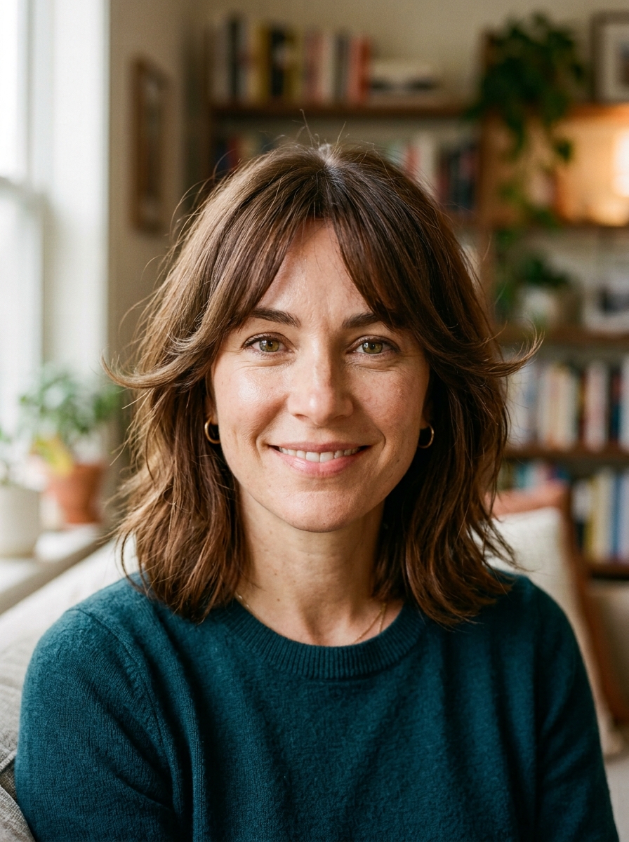 Bob mit Curtain Bangs stylen als Bob Frisuren Inspiration 2026